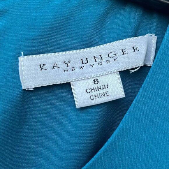Kay Unger Megan Column Gown size 8 - Picture 6 of 6